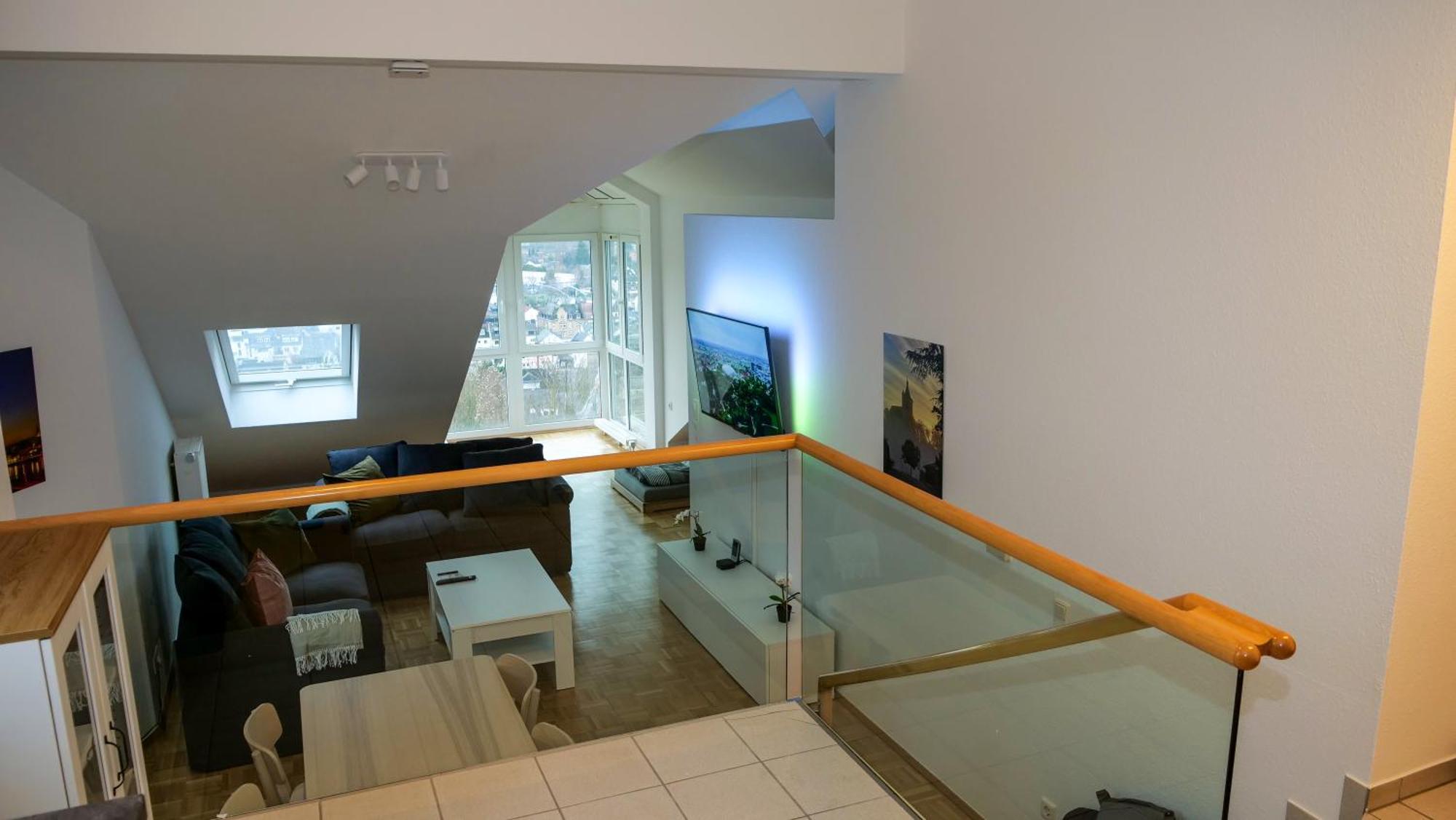 Ferienwohnung Rhein-Panorama 兰施泰因 外观 照片
