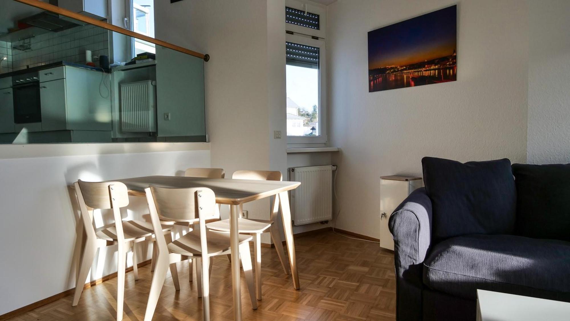 Ferienwohnung Rhein-Panorama 兰施泰因 外观 照片