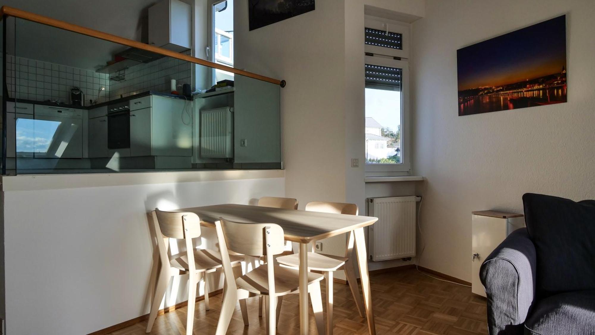 Ferienwohnung Rhein-Panorama 兰施泰因 外观 照片