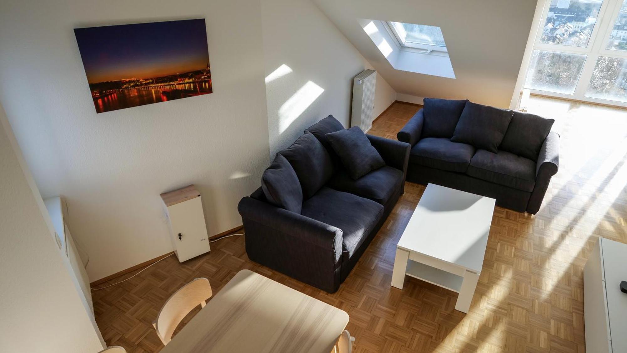 Ferienwohnung Rhein-Panorama 兰施泰因 外观 照片