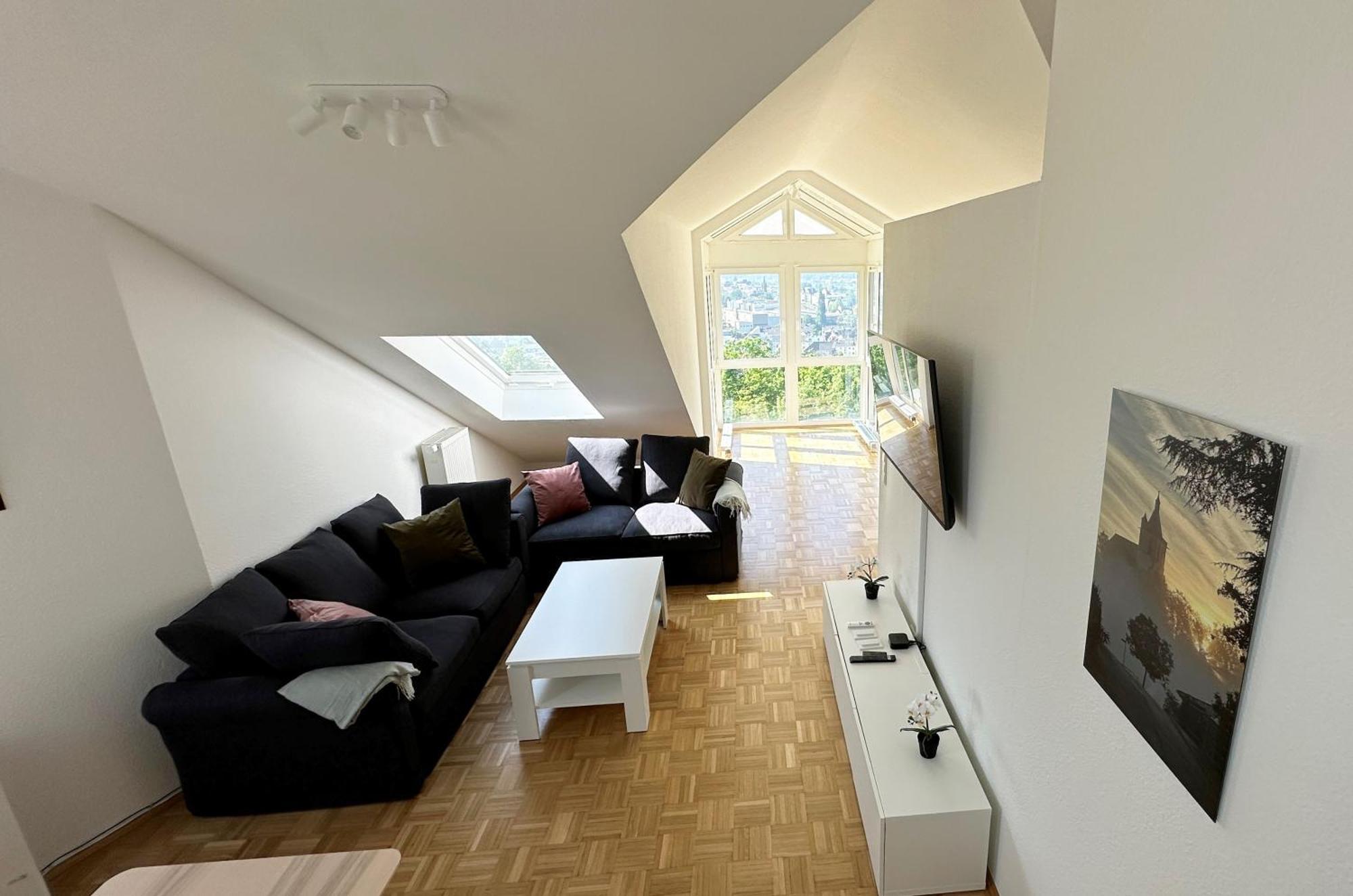 Ferienwohnung Rhein-Panorama 兰施泰因 外观 照片