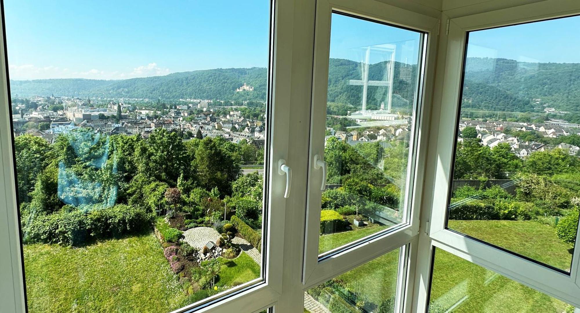Ferienwohnung Rhein-Panorama 兰施泰因 外观 照片